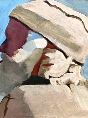 Oil painting like new