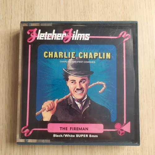 Charlie Chaplin The Fireman Super 8mm Film used, silent comedy