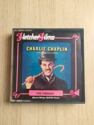 Charlie Chaplin The Fireman Super 8mm Film used, silent comedy
