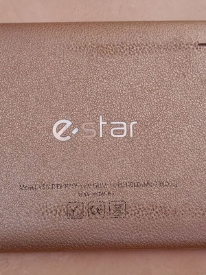 eSTAR tablet used, unknown functionality, no charger