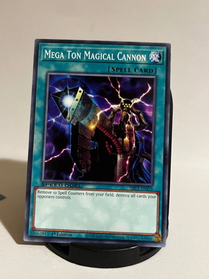 Yu-Gi-Oh! Mega-Ton Magical Cannon Spell Card σαν καινούργιο