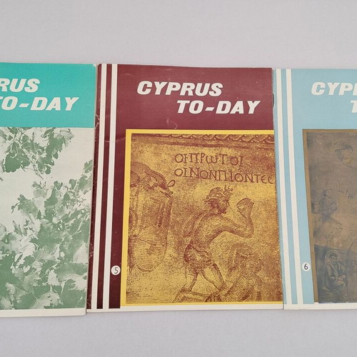 Cyprus To-Day magazines used, pack of 3, 1963 issues