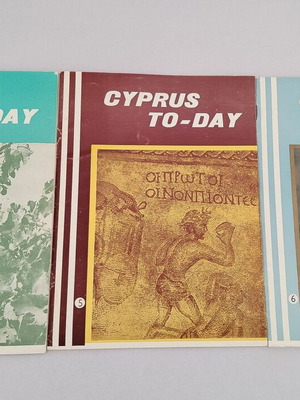 Cyprus To-Day magazines used, pack of 3, 1963 issues