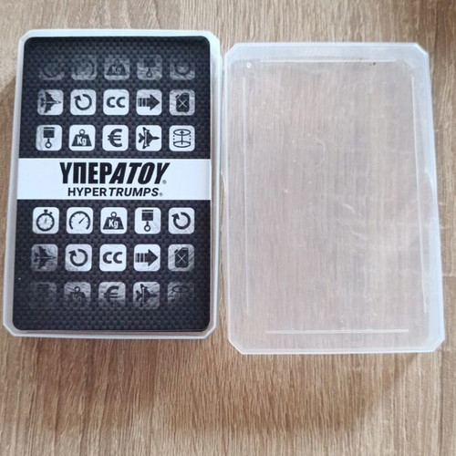 Hypertrumps board game like new in very good condition
