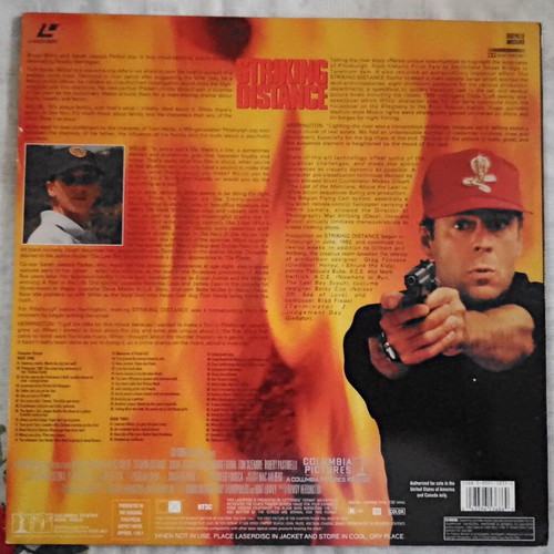 Striking Distance LaserDisc used, drama