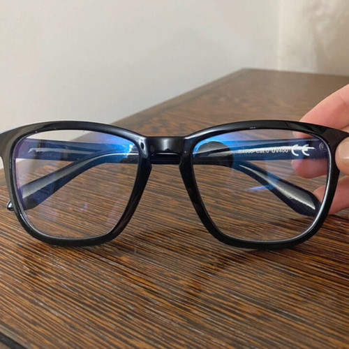 Black Blue Light Glasses like new