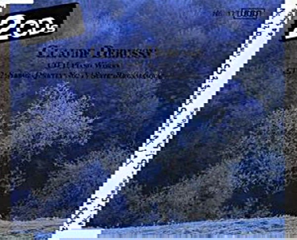CLAUDE DEBUSSY "PIANO WORKS/STRING QUARTET NO.1/SUITE BERGAMASQUE" - ΔΙΠΛΟ CD