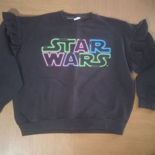Zara Star Wars sweatshirt like new, size 11-12y, black