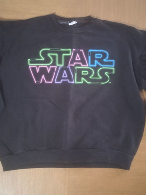 Zara Star Wars sweatshirt like new, size 11-12y, black