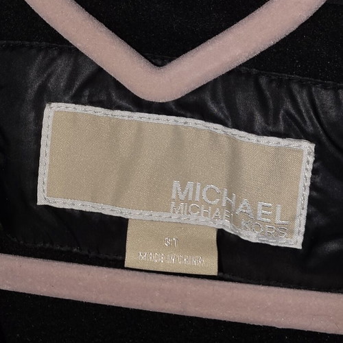Michael Kors girls' winter jacket size 3T like new, black
