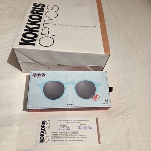 Izipizi Kids Sunglasses Limited Edition Turquoise 7-11 Years New