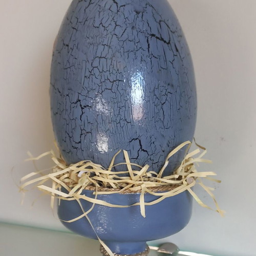 Easter egg handmade new, plastic, height 22 cm