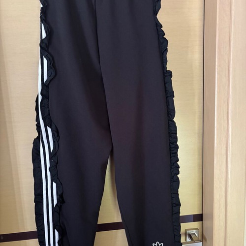 Adidas original tracksuit pants new, black with white stripes
