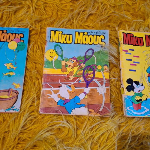 Mickey Mouse used 3 issues 1988 without defects