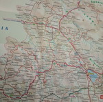 Map of Ioannina and Surrounding Area used