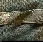  Cerruti 1881, Γάντια μάλλινα με δερμάτινη επένδυση, Unisex (Medium)