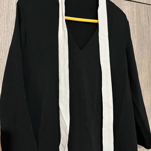 Black midi dress Zara like new, size S