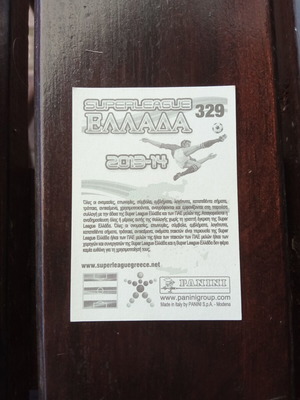 Panini Superleague 2013-2014 αυτοκόλλητο Νο329 Μίροσλαβ Στοχ μεταχειρισμένο