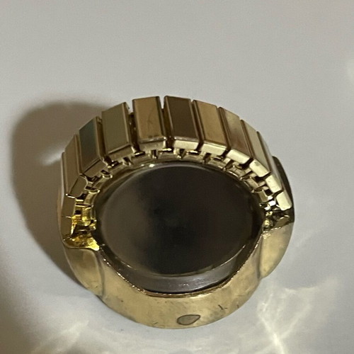 Watch ring used, gold-colored