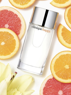 Clinique Happy Eau de Parfum used 65/100 ml with box