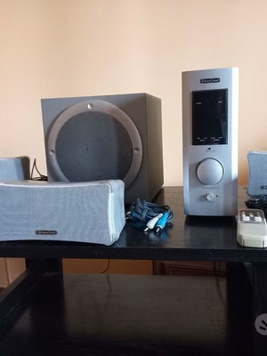 SilverCrest Surround 5.1 speaker system like new with remote