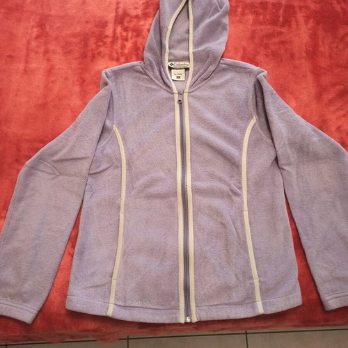 Columbia purple jacket used, purple, size M