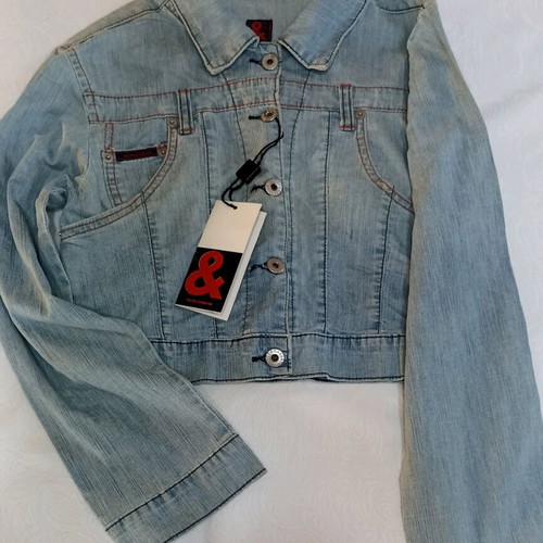 Dolce & Gabbana women's denim jacket new, small, light blue
