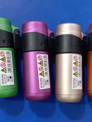 Jet Flame Lighters pack of 4, refillable, windproof, new