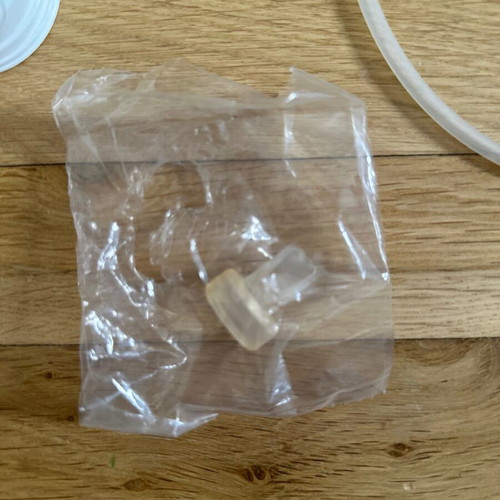 Ameda breast pump used with unused spare part