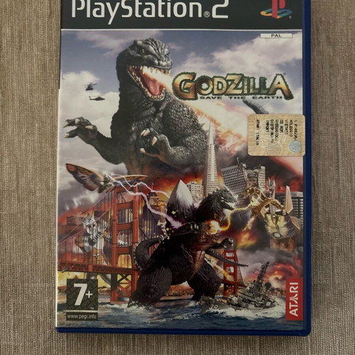 Godzilla Save the Earth PlayStation 2 used PAL