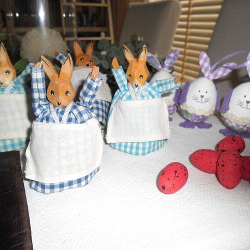 Easter decorations like new, set of 16 pieces