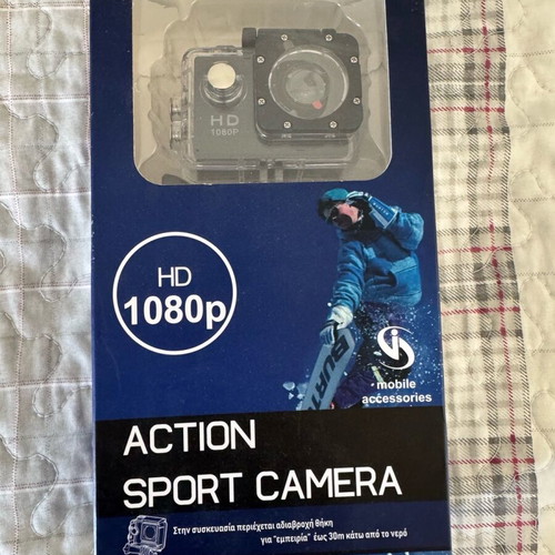 Action Sport Camera new with waterproof case and accessories