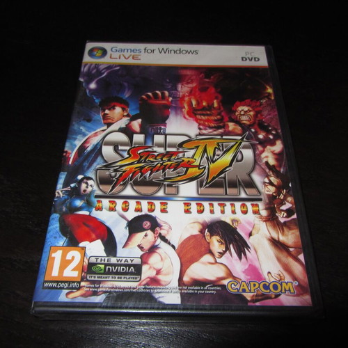 Super Street Fighter IV Arcade Edition PC DVD καινούργιο σφραγισμένο
