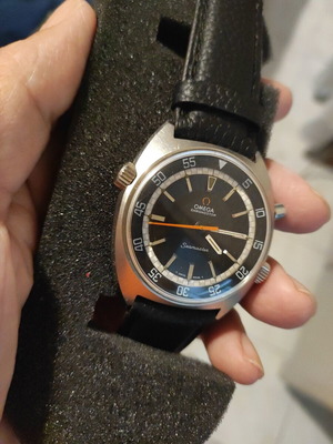 Omega Seamaster Chronostop wristwatch with manual 865 movement