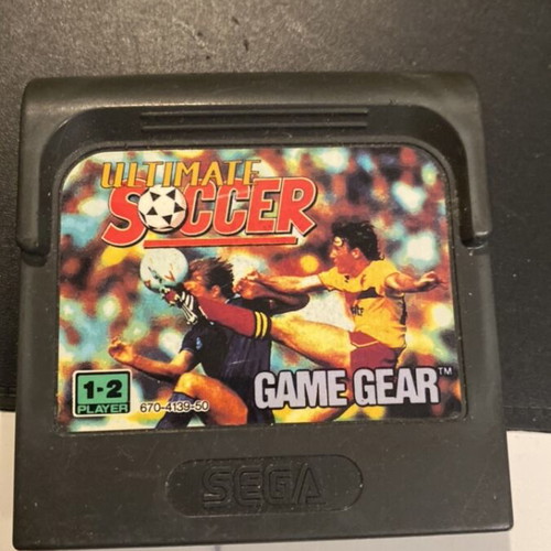 Ultimate Soccer Game Gear cartridge like new