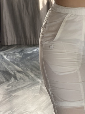 Adidas Originals Sheer White Jogger Pants XS New