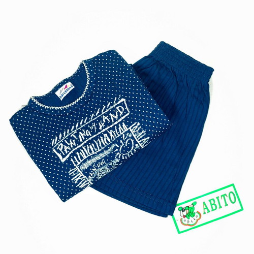 Vintage Barcellino Abito Kids Summer Set new with tags, navy blue