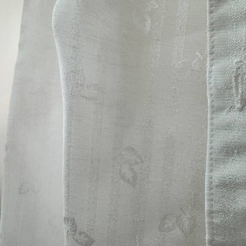 White transparent cropped shirt like new