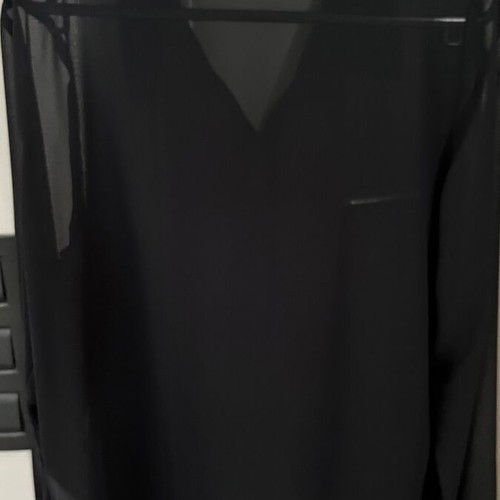 Zara evening shirt like new, semi-transparent, size S