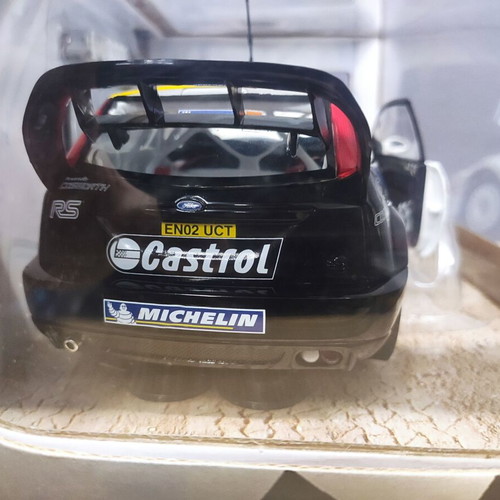 Hotwheels Ford Focus WRC BP World Rally Team metal model 1:18 new