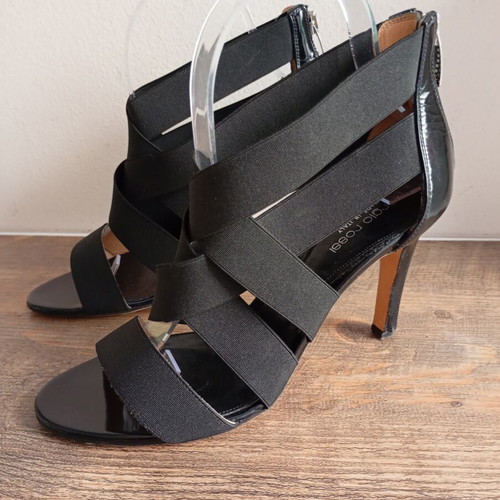 Sergio Rossi leather sandals like new, size 37, black