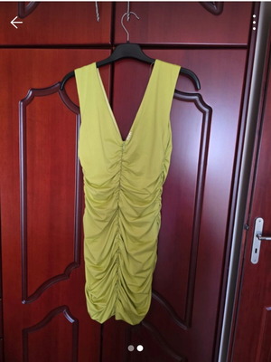 Enzzo green dress size S, like new