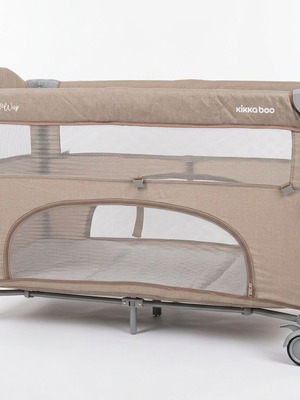 Kikka Boo Milky Way Playpen like new, portable with mesh sides