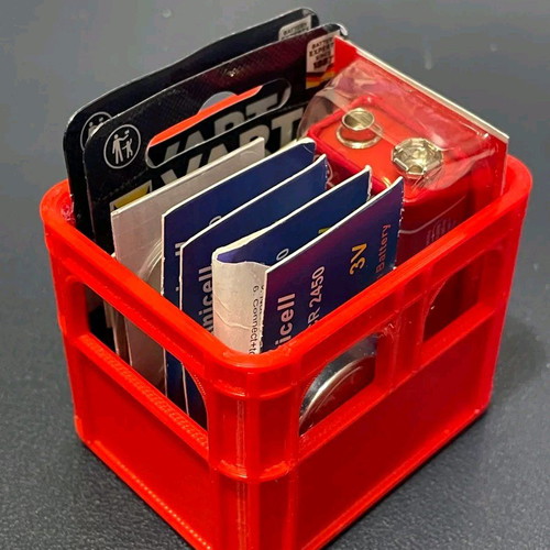 Battery storage box new, empty