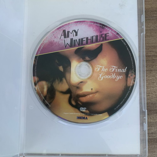 Amy Winehouse The Final Goodbye DVD like new, Greek edition documentary