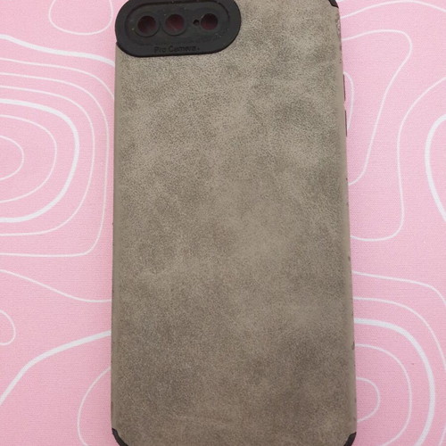 iPhone 7/8 Plus suede leather case used