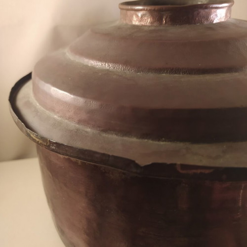 Vintage copper pot cookware