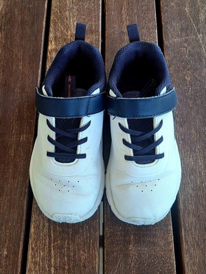 Reebok Rush Runner G57429 αθλητικά παπούτσια αγοριών μέγεθος 26 μεταχειρισμένα άσπρα και μπλε