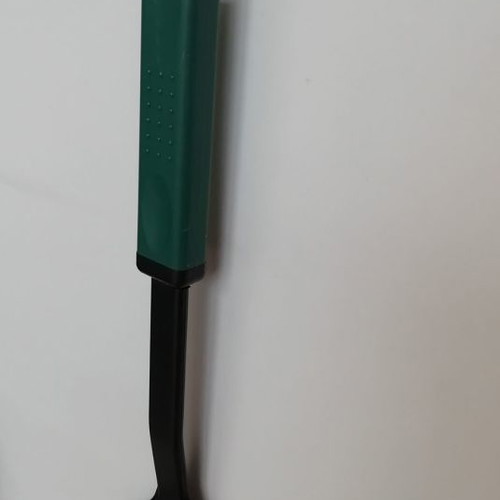 Set of 6 used serving utensils with hanging rail