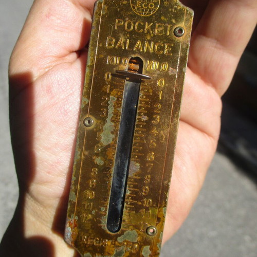 German pocket scale used 1939-1945, up to 12 kg